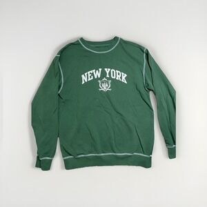 Hires pullover New York Green Size M
